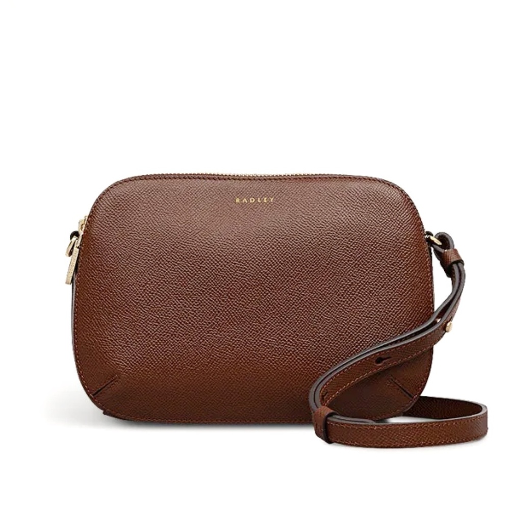 RADLEY London Dukes Place Multi-Compartment Leather Crossbody Bag - Chocolate